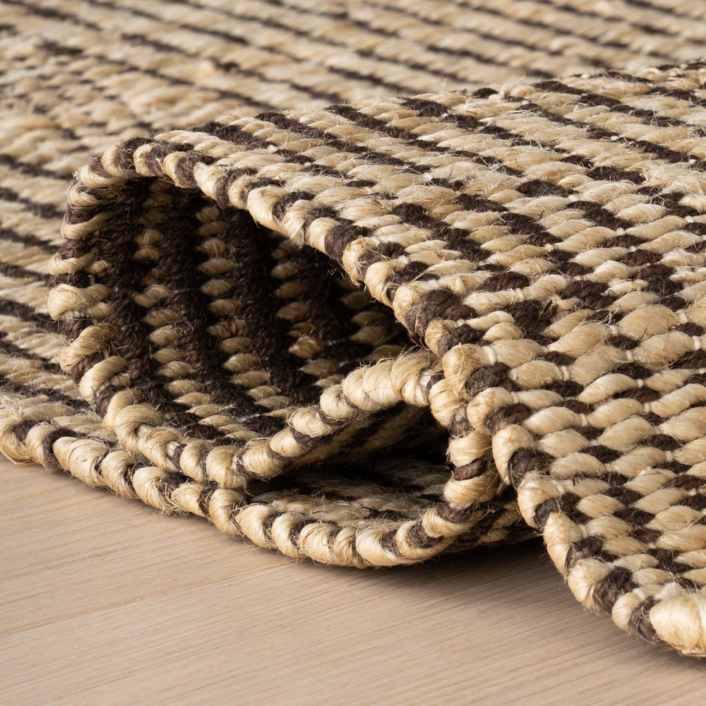 Cyris Trellis Handmade Jute Rug | Neutral