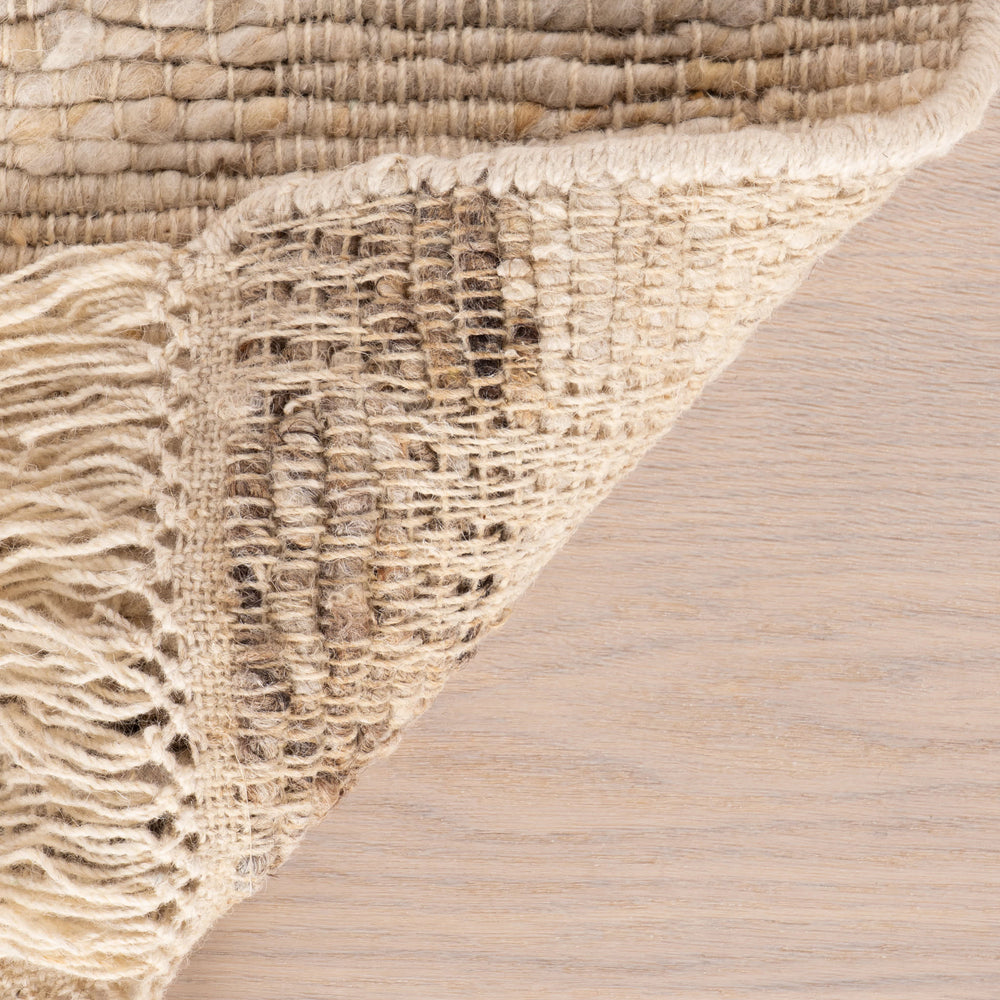 Cullen Hand Woven Wool Rug | Cream