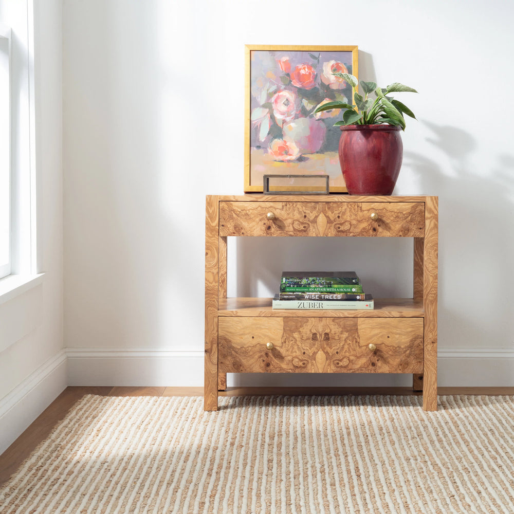 Twiggy Handwoven Wooljute Rug | Natural