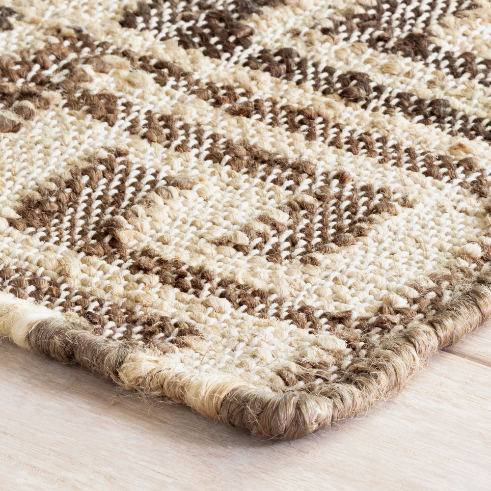 Auricula Handwoven Jute Rug by Bunny Williams | Brown