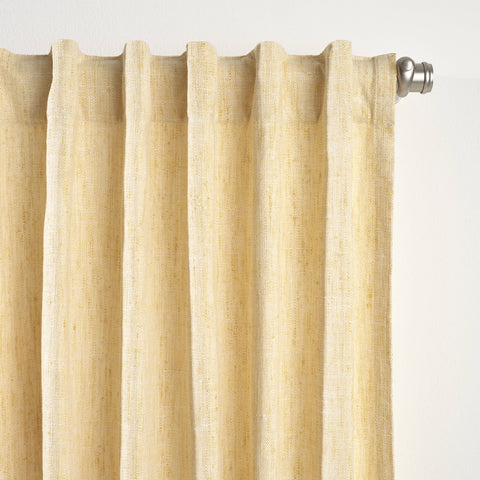 Greylock Soft Yellow Curtain Panel