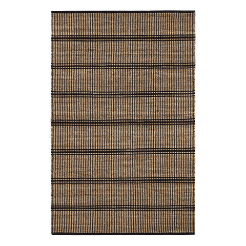 Arbor Black Handwoven Jute Rug