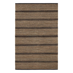 Arbor Handwoven Jute Rug | Black