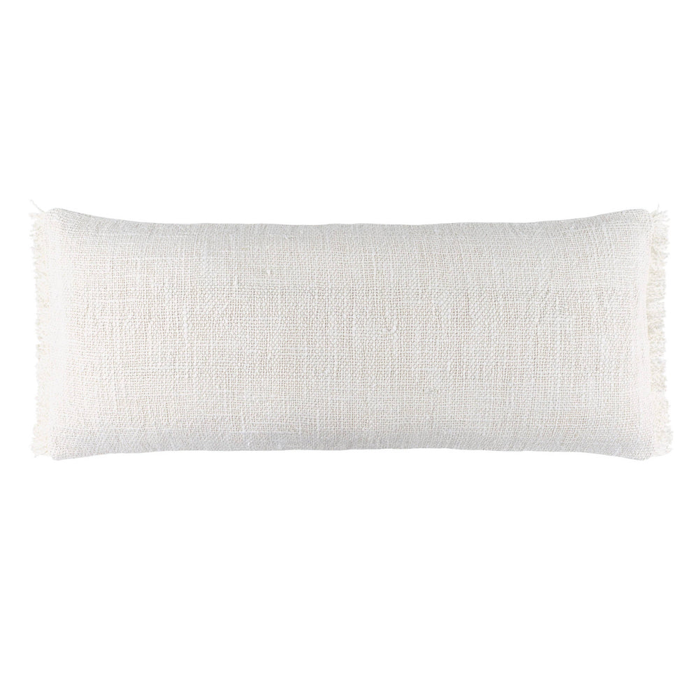 Griffin Linen Decorative Pillow Cover | Ivory