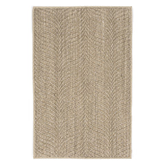 Wave Woven Sisal Custom Rug | Natural