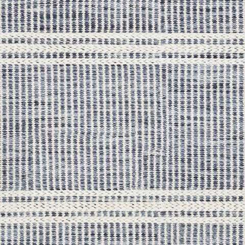 Malta Blue Machine Washable Rug Swatch