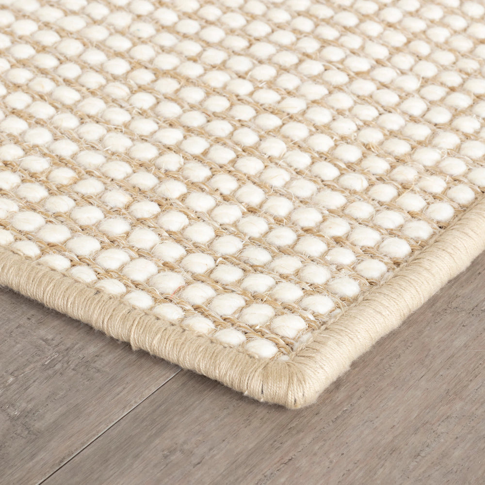 Pixel Woven Sisal/Wool Custom Rug | Wheat