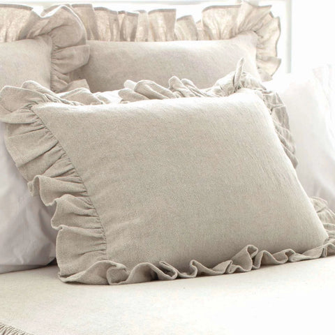 Wilton Natural Ruffle Sham