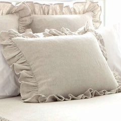 Wilton Natural Ruffle Sham