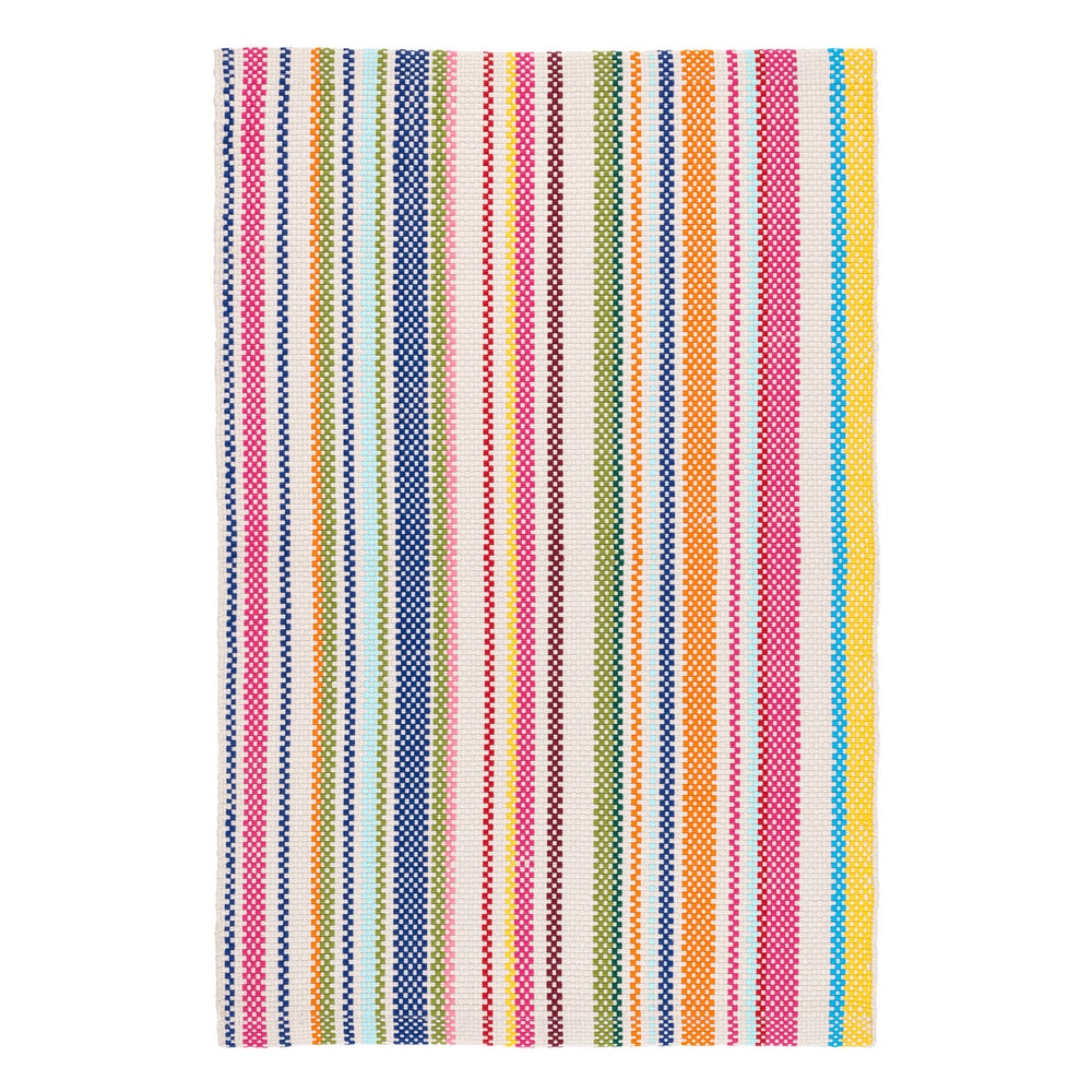 Summer Stripe Handwoven Indoor/Outdoor Rug | Multi