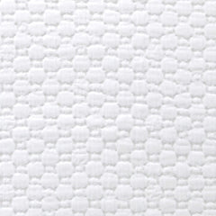 Lodi White Matelasse Swatch