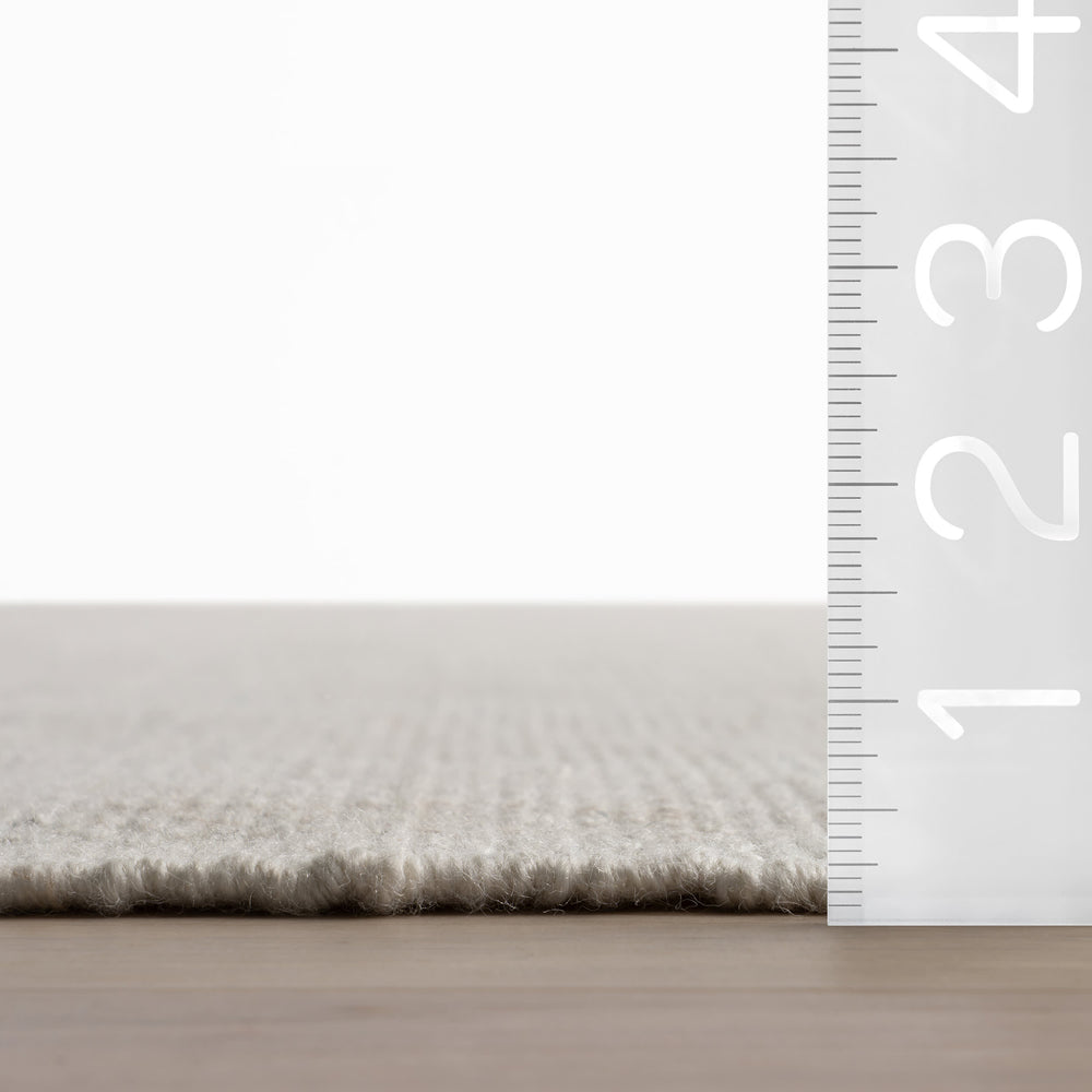 Nexel Striped Farmhouse Rug | Tan