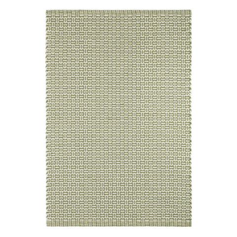 Miss Muffet Handwoven Cotton Rug | Olive