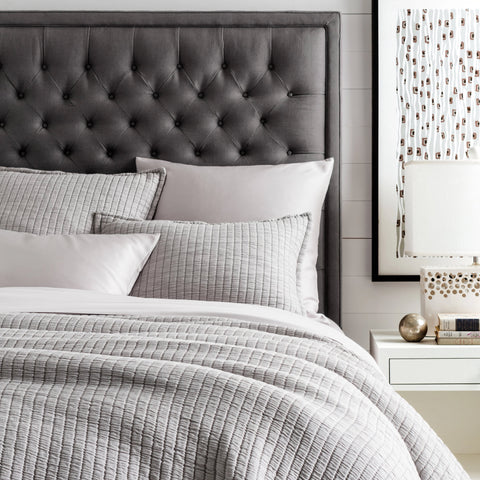 Boyfriend Matelasse Coverlet | Grey