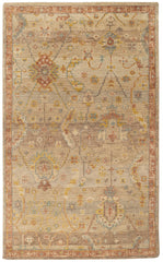 Nora Natural Hand Knotted Wool Rug Swatch