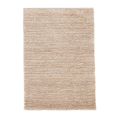 Niels Handwoven Wool/Viscose Rug | Latte