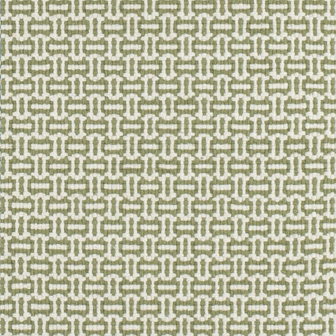 Miss Muffet Olive Handwoven Cotton Rug Swatch