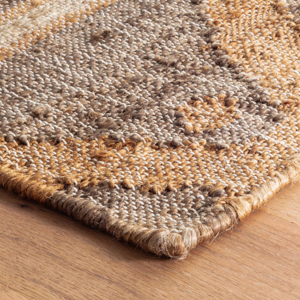 Rumi Handwoven Jute Rug | Brown