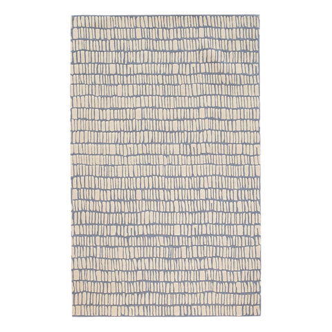 Roark Pewter Blue Hand Tufted Wool Rug