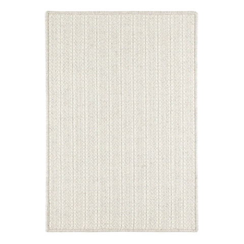 Jett Woven Wool Custom Rug | Ivory