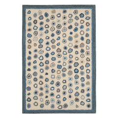 Cat's Paw Hand Micro Hooked Wool Rug | Mineral