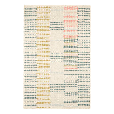 Gemma Juniper Hand Loom Knotted Cotton Rug