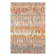 Paint Chip Hand Micro Hooked Wool Rug | Stone