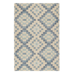 Diamond Cove Hand Tufted Wool Rug | Blue
