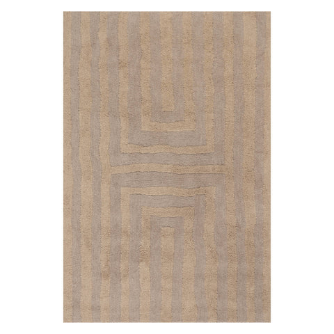 Shevina Handmade Washable Wool Rug | Cream