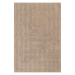 Shevina Handmade Washable Wool Rug | Cream