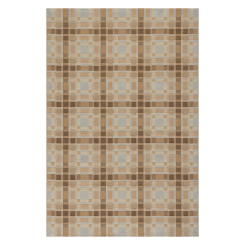 Mesael Modern Plaid Indoor Rug | Tan
