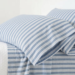 Simons Stripe Sheet Set | French Blue