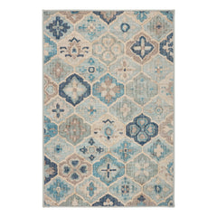 Pali Machine Washable Rug | Blue