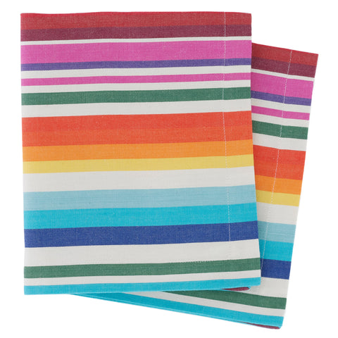 Brighton Stripe Napkin Set of 4 | Multi
