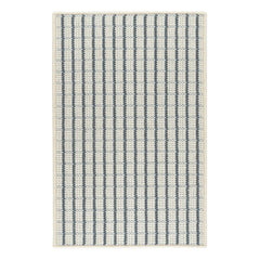 Lawrence Woven Wool Custom Rug | Denim