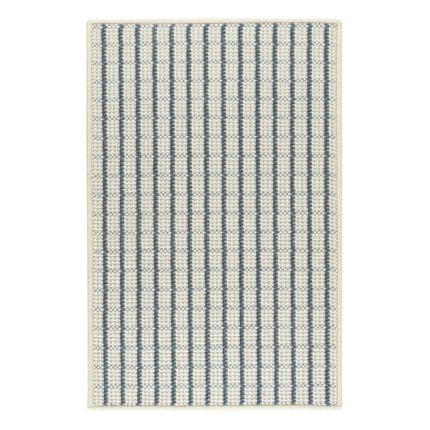 Lawrence Denim Woven Wool Custom Rug