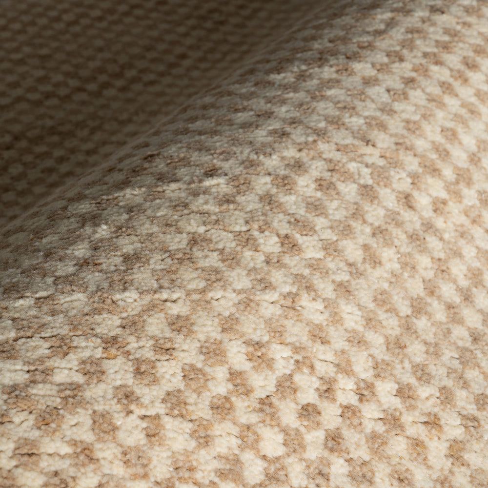 Pierce Hand Knotted Wool Rug Swatch | Wheat