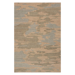 Navi Textured Abstract Indoor Rug | Natural