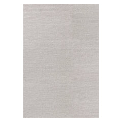 Honeycomb Handwoven Wool Rug | Ivory/Grey