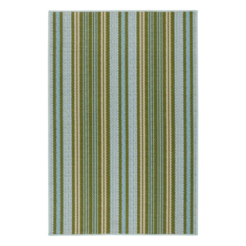 Caravan Stripe Multi Machine Washable Rug