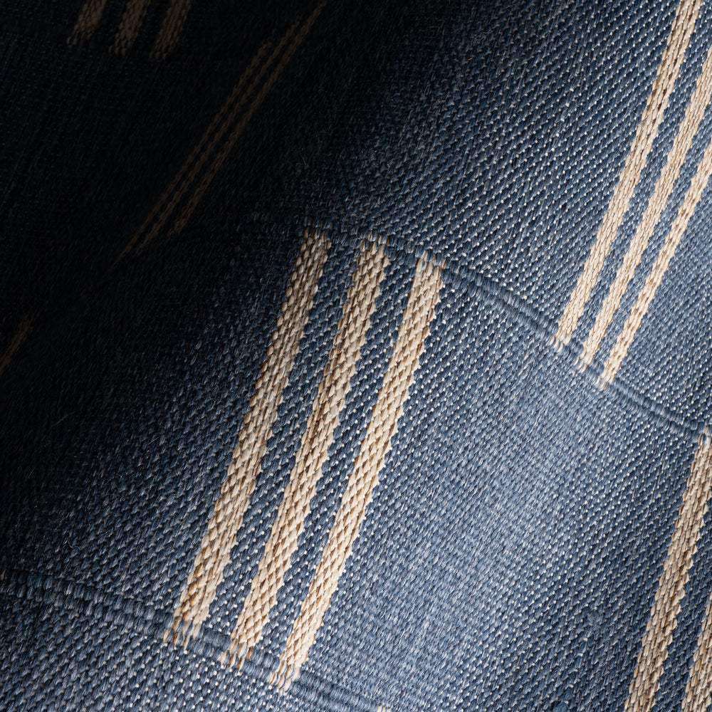 Ondine Coastal Indoor/Outdoor Custom Rug | Blue