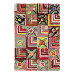 Gypsy Rose Hand Hooked Wool Rug | Multi