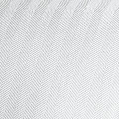 Herringbone White Matelasse Coverlet Swatch