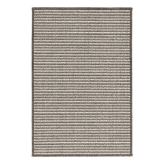 Oak Grove Woven Indoor/Outdoor Custom Rug | Charcoal
