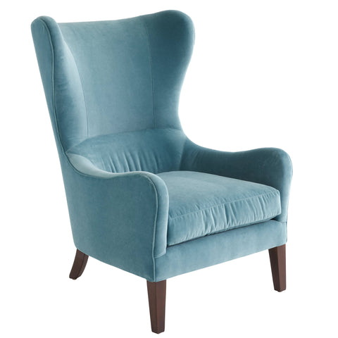 Daydream Velvet Marine Mirage Chair