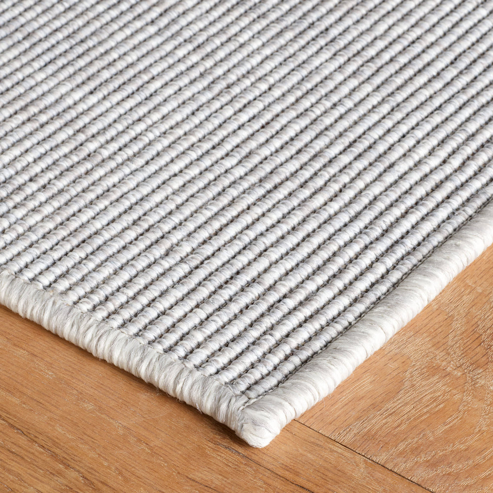 Russell Woven Indoor/Outdoor Custom Rug | Platinum