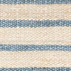 Moana Stripe Handwoven Jute Rug Swatch