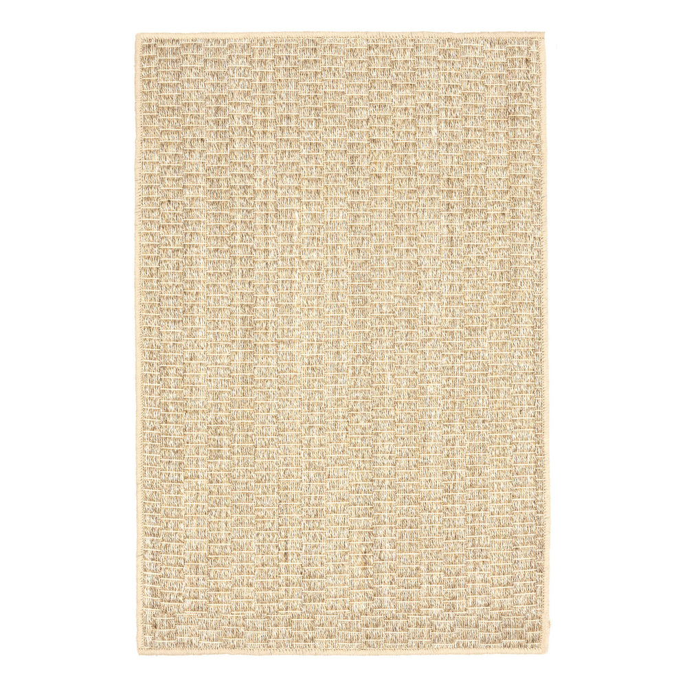 Wicker Woven Sisal Custom Rug | Sand