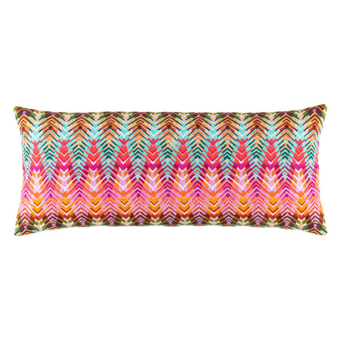 Anjelica Embroidered Multi Decorative Pillow Cover