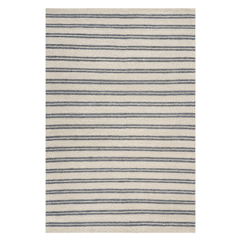 Venit Modern Striped Farmhouse Rug | Slate